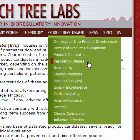 Beech Tree Labs page image